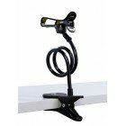 Holder настольный Remax RM-C22 Lazy stand RM-C22 прищепка Black Holder настольный Remax RM-C22 Lazy stand RM-C22 прищепка Black